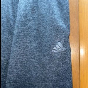 Gray adidas sweatpants